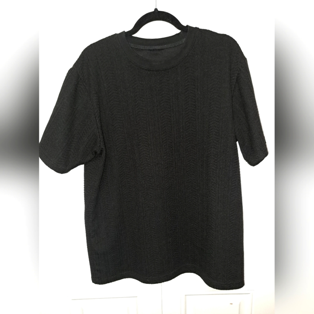 Mens texture detailed shirt